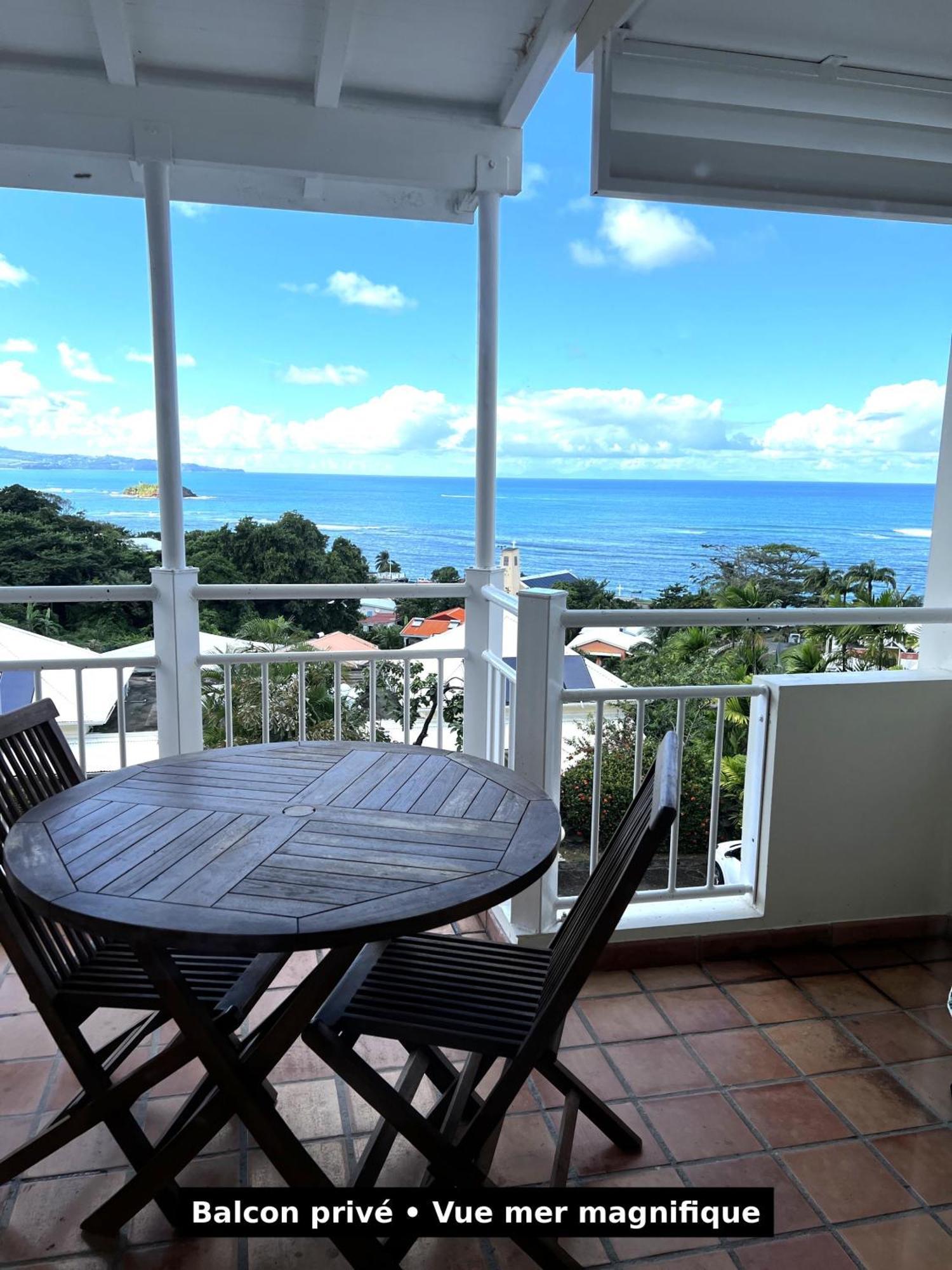 Ananas Premium - Sejour Detente T2 Vue Mer Avec Balcon Prive A Tartane La Trinite Bagian luar foto